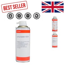 HFC-Free Spray Duster Can 400ml - Perfect for Electronics and Office Equipment
