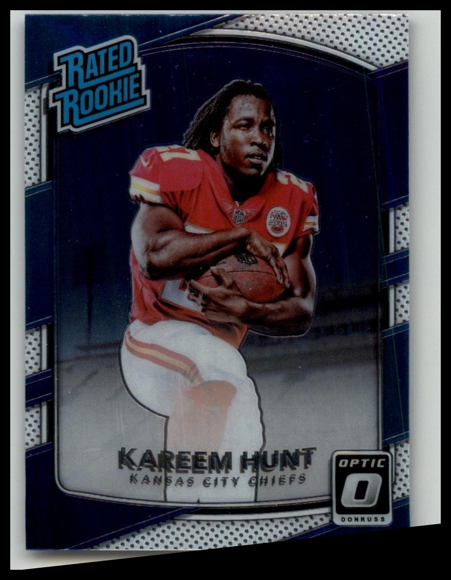 2017 Donruss Optic #182 Kareem Hunt