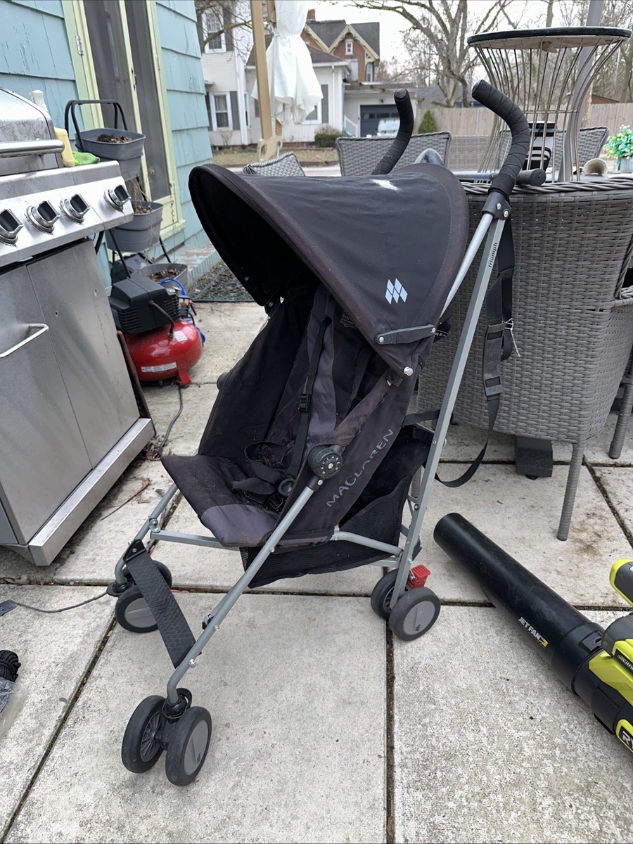 Maclaren Triumph Umbrella Stroller Black Lightweight | eBay