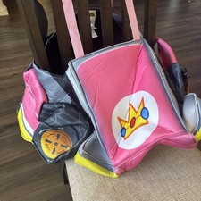 Princess Peach Car Costume Halloween Super Mario Kart Nintendo Adjustable Foam