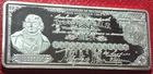 RARE-Alexander Hamilton $10 Bill/Note Ingot 1.5 Troy oz..999 Fine Silver