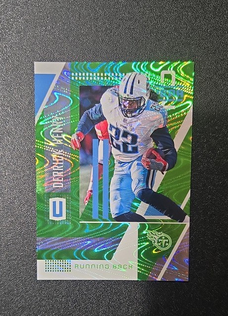 2017 Unparalleled Year 2 Derrick Henry Lime Green Swirlorama /199 2nd Year
