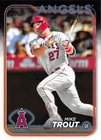 Mike Trout 2024 Topps 27 Los Angeles Angels Baseball Card