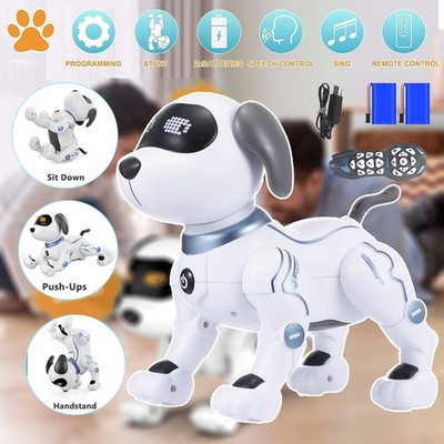 Fernbedienung Roboterhund Programmierbare Follow Roboter Chip Roboter Gehen Hund