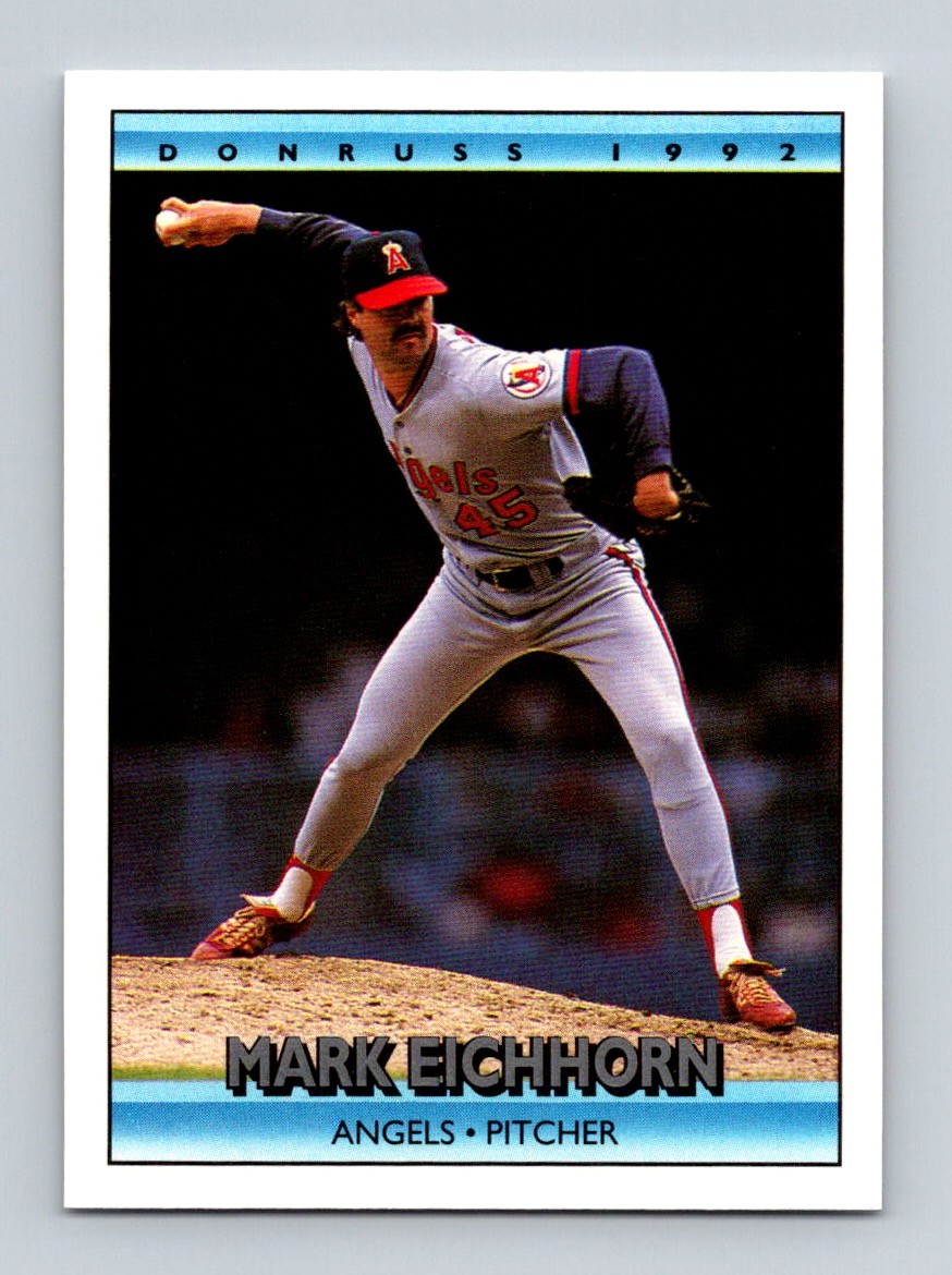 1992 Donruss MARK EICHHORN #181 Angels
