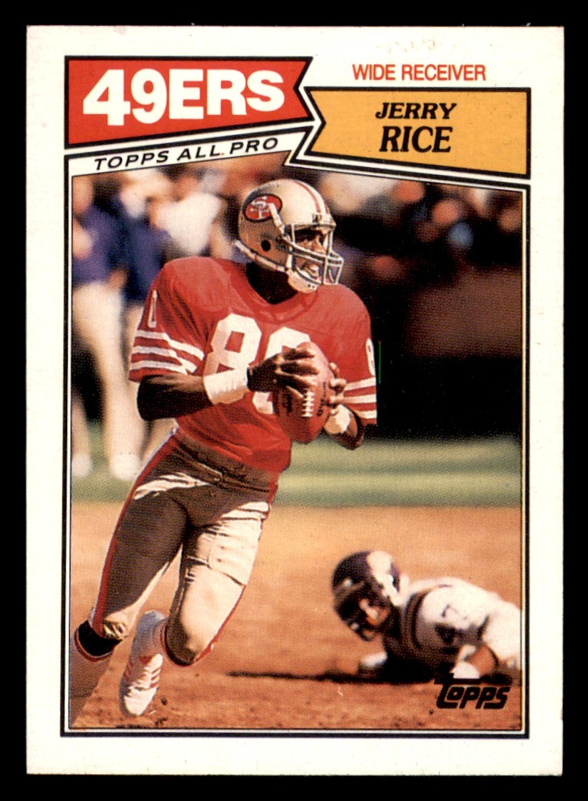 1987 Topps #115 Jerry Rice