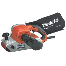 Image of Makita Belt Sander Electric M9400 Soft Grip 4" Ergonomic Trigger Switch 940W