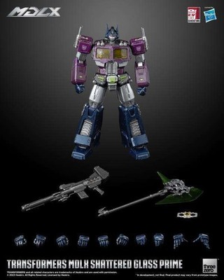 Transformers Mdlx Shtr Glass Optimus Ltd Actionfigur Threea Toys / Threezero