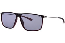 Jaguar 37627 2100 Sunglasses Men's Burgundy/Red/Polarized Grey 61mm
