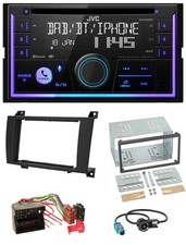 JVC MP3 USB 2DIN DAB Bluetooth CD Autoradio f&uuml;r Mercedes SLK R171 2004-2011