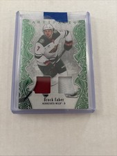 2025-26 Artifacts Hockey #45 Emerald Material Dual Patch Brock Faber /65 - Wild