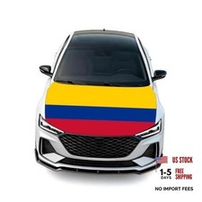 Colombia Flag Car Hood Cover 4' x 5.25'