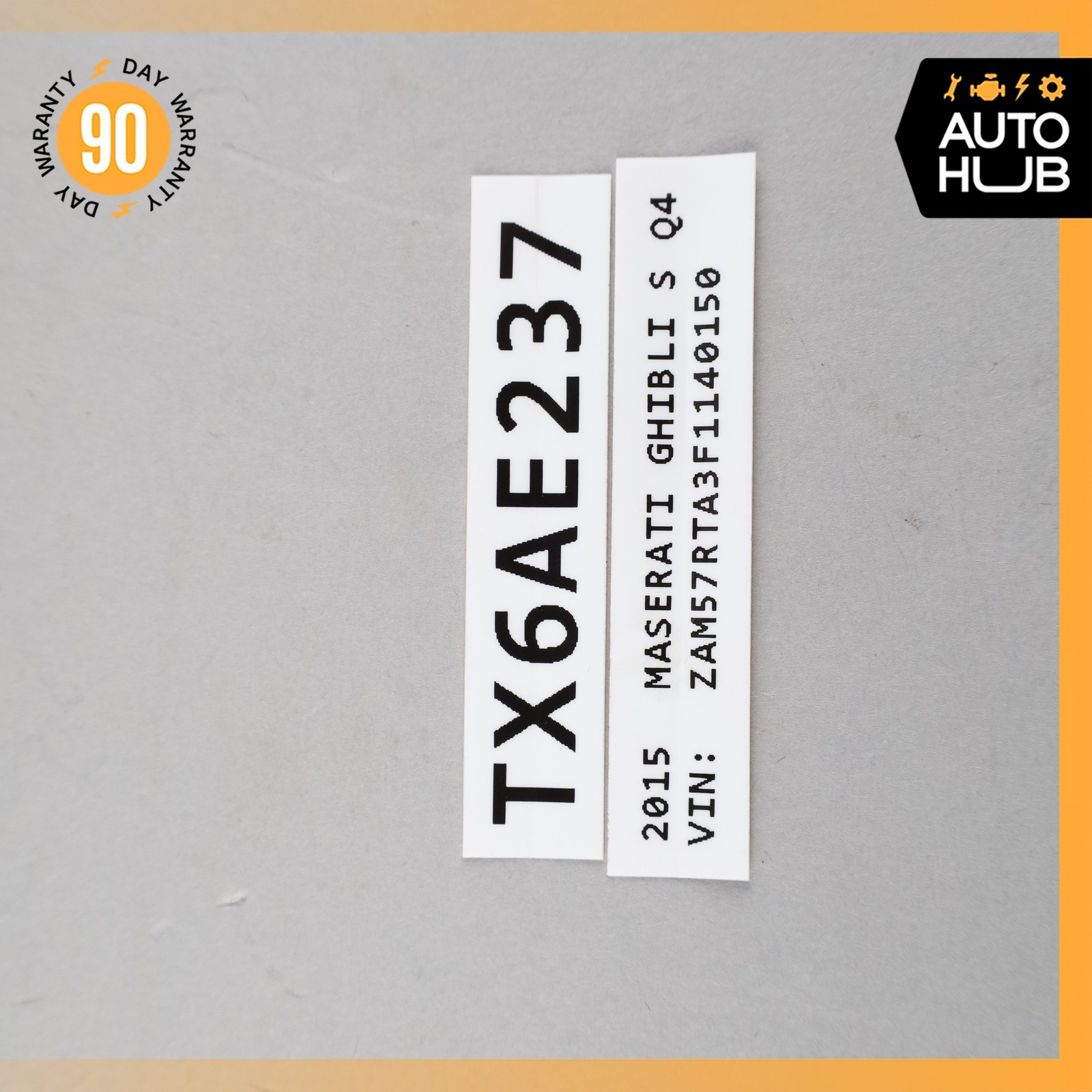 14-17 Maserati Quattroporte M156 GTS Keyless Entry RF Hub Control Module ECU OEM