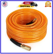 Air Compressor Hose 1/4 Inch x 100 Feet Flexeel Reinforced Polyurethane - SALE