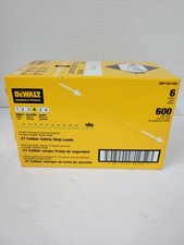 Box of 6 DDF1351400 - DEWALT .27 CAL. STRIP LOADS YELLOW POWER LEVEL 4