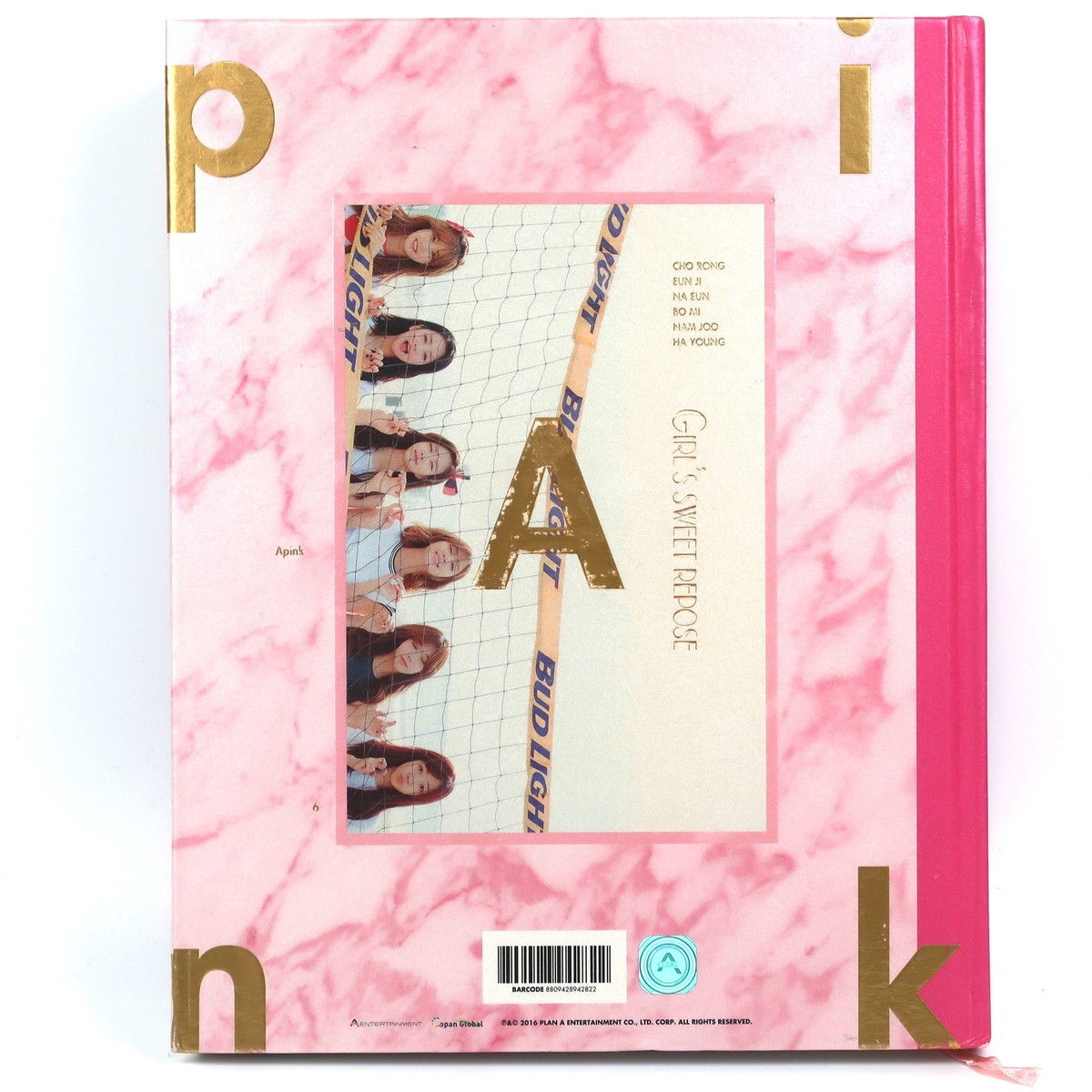 Apink - Girl's Sweet Repose Limited Edition Photobook + DVD