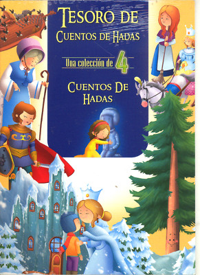 LIBRO ILUSTRADO ''TESORO DE CUENTOS DE HADAS 1'', EN ESPAÑOL