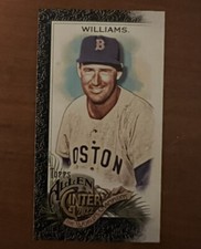 2022 Allen and Ginter Base Mini Black Border #95 Ted Williams - Boston Red Sox