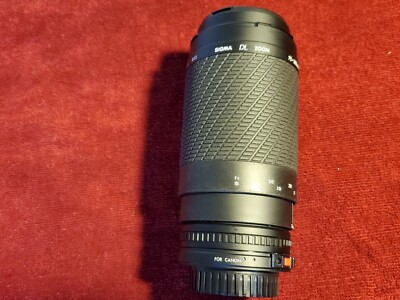 SIGMA DL Zoom 75-300mm 1:4-5.6 Multi Coated Macro Lens for Canon