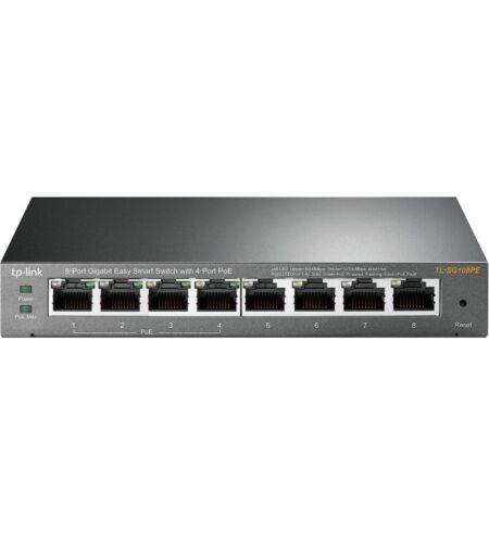 TP-LINK TL-SG108PE 8-Port POE Switch, Smart Managed Ver.5.6