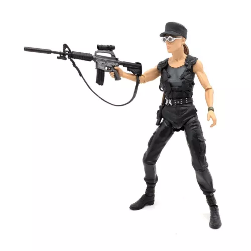 NECA Terminator 2 Judgment Day Sarah Connor Ultimate Actionfigur Spielzeug MIT BOX - Bild 5 von 14