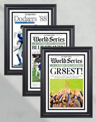 Los Angeles Dodgers World Series Championship Set - 1988, 2020
