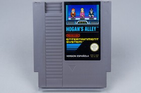 Nintendo NES *Hogan's Alley* Acrylcase CIB OVP PAL B HA-ESP