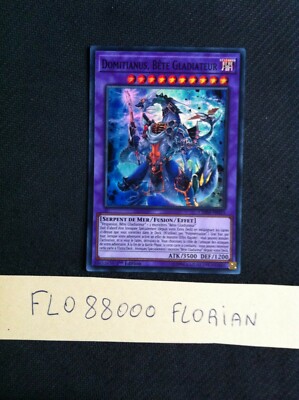 En033 Vf Super Chim Chim Fr033 Gladiator Beast Domitianus Yu Gi Oh Toys Hobbies Yu Gi Oh Trading Card Game Cards Merchandise