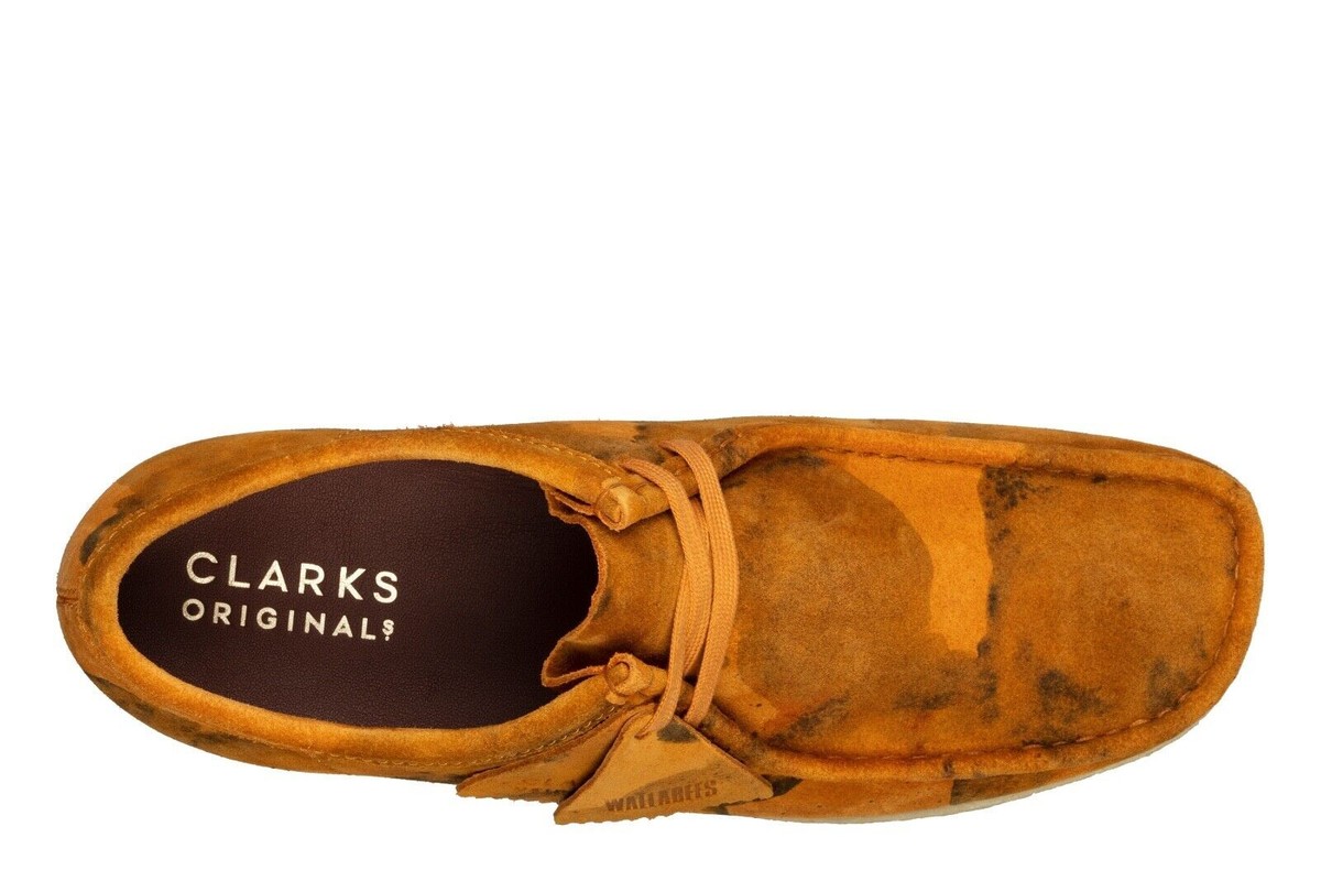 Clarks Originals Men's Turmeric Camouflage Wallabee 26162484 Clarks Originals Men's Turmeric Camouflage Wallabee 26162484