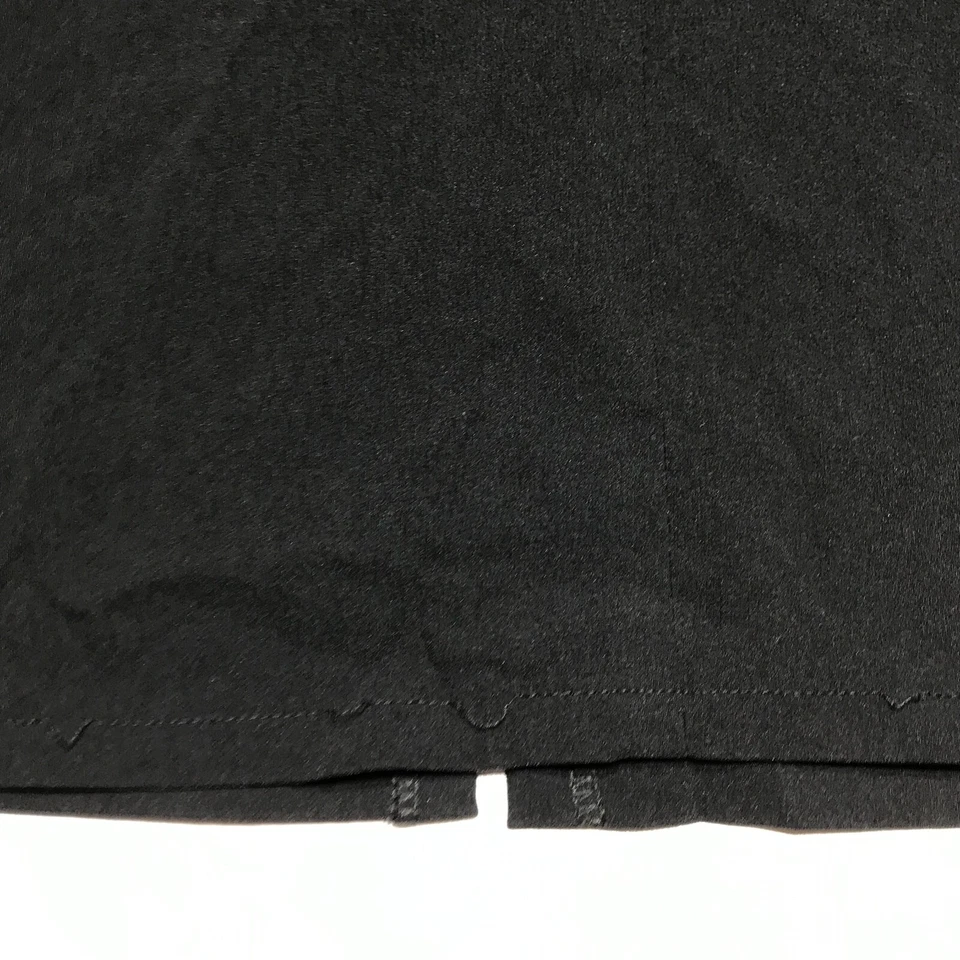 Falda Harve Benard Mujer Talla 6P Pequeña Negra Lápiz Rayón Elastizada Cremallera Mosca Foto 4 de 4