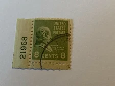 Nice Early 1938 #804 Presidential block number tab  Please refer to pictures