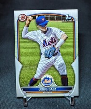 Jesus Baez 1st Rookie Card RC 2023 Bowman Prospects BP-12 New York Mets