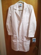 Adar Universal Lab Coat White Women 6 Small NWT