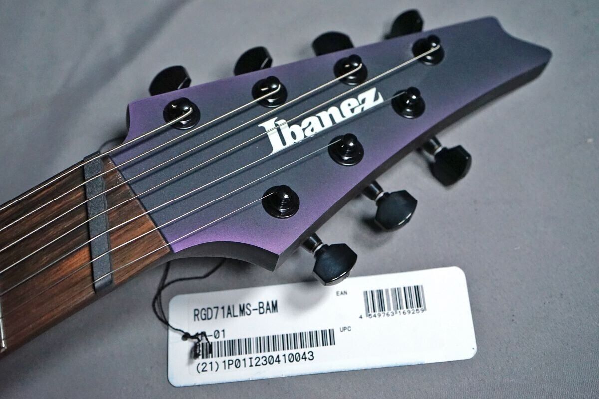 Ibanez RGD71ALMS BAM 7 Strings Electric Guitar AXION LABEL Ibanez RGD71ALMS BAM 7 Strings Electric Guitar AXION LABEL