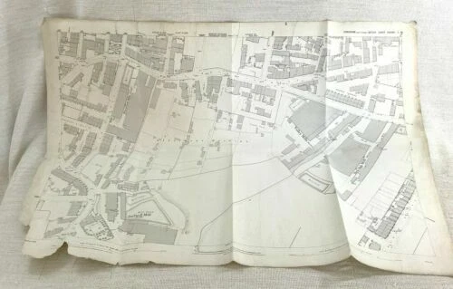 Yorkshire Antique Europe Sheet Maps