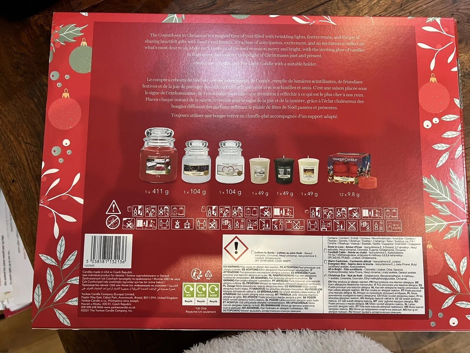 Yankee Candle Christmas Gift Set eBay