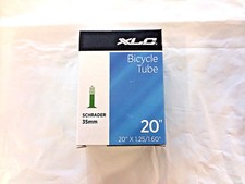 XLC Tube 20" x 1.25-1.60" Bike Inner Tube Schrader Valve 35mm Bicycle