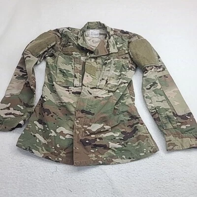 Chaqueta American Apparel para mujer 30 regular camuflaje BDU bolsillos militares - Imagen 1 de 4