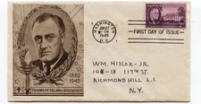 FDR - First Day of Issue 1945 Plus others 1939-1947