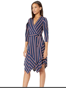 handkerchief wrap dress