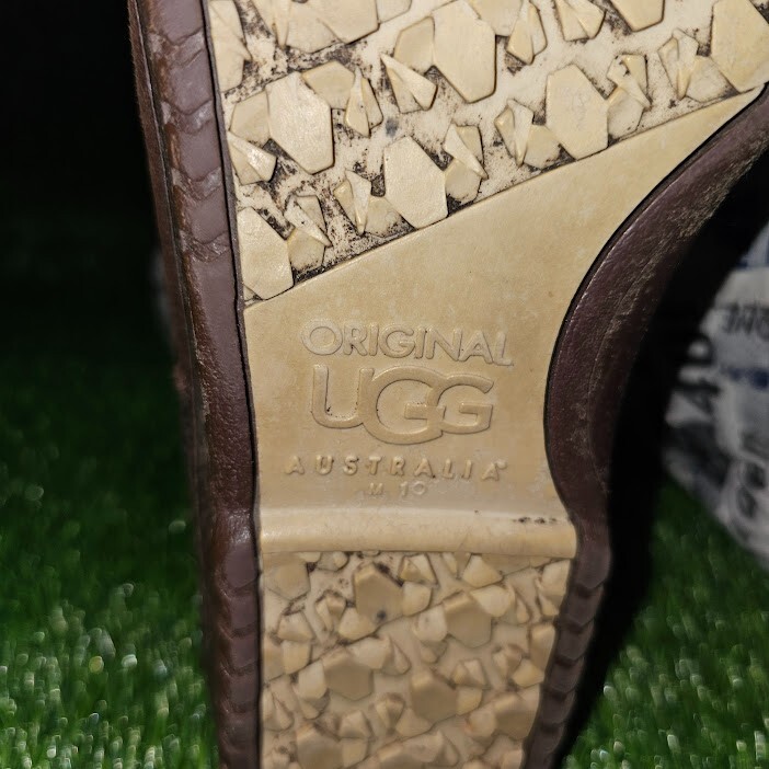 Ugg Boots Men 10 brown Patchwork DIY Upcycle poli… - image 8