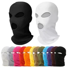 2/3Hole Full Face Mask Cover Balaclava Cooling UV Protector Motorcycle Ski Scarf