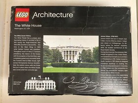 LEGO ARCHITECTURE THE WHITE HOUSE 21006 New Box, Damaged,Unopened
