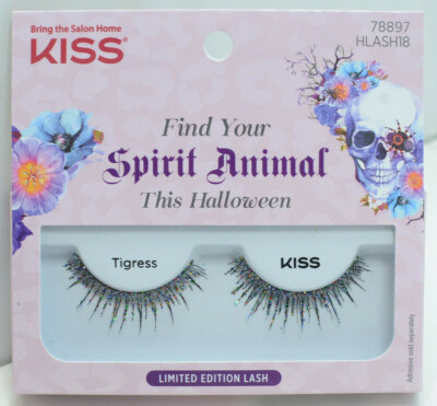 Kiss Spirit Animal Tigress False Eye Lashes Style # 78897 HLASH18