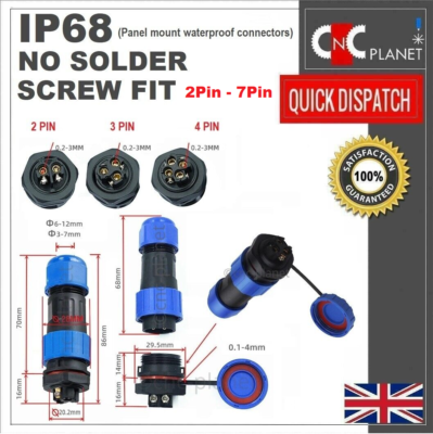 Circolare In Plastica IP67 Aviazione 2 3 4 5 6 7 9 10 12 14 16 19 22 24 26 Pin SP28 SP29 Presa Presa Per Cavo Elettrico Connettori - Foto 3