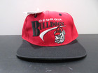 VINTAGE Georgia Bulldogs Hat Cap Snap Back Red Black NCAA Football Mens 90s