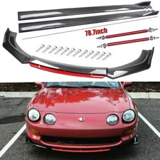 Body Front Bumper Lip For Toyota Celica Gt78.7side Skirt Extention Spoiler