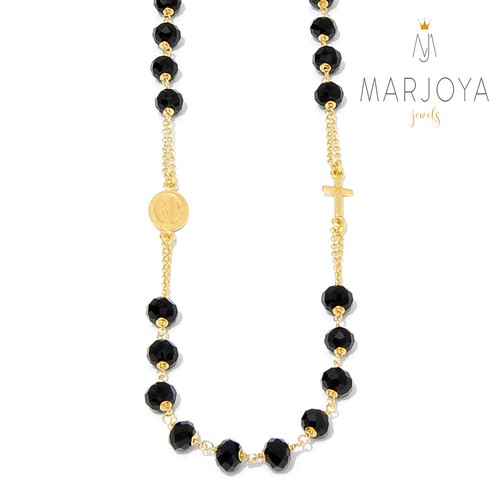 Rosario in argento 925 dorato,rosè,collana girocollo,swarovski colorati 6 mm - Imagen 46 de 113