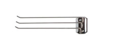 Kitchen Swing Arm Towel Rack Washcloths Belts Arms Spread Chrome Wall Mounted