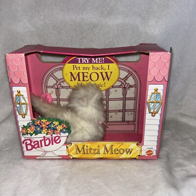 1993 Mitzi Meow Barbie Mattel Cat Toy | eBay